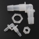 Conector de mangueira em ângulo com porca 3