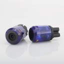 Conector de rede EU e conector IEC 1 par 2