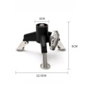 Conector turistic pentru stativ pentru aragaz pe gaz Adaptator metalic Suport de stabilizare Accesorii pentru camping pentru gătit în aer liber 6