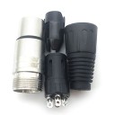 Conector XLR 4 pini tată/femă 1