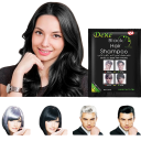 Conjunto 2 caixas de 10 unid. champô para cabelos pretos 25 ml Coloração natural com ervas pretas Tratamento rápido em 5 minutos Cabelos coloridos saudáveis 2