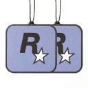 Conjunto 2 pcs de ambientadores suspensos para automóvel Rockstar Aroma para o interior Tabletes Aromáticas Óleo Essencial Decoração 3