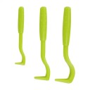 Conjunto 3pcs Removedor de Carraças e Pulgas para Cães e Gatos Gancho Pinça Extrator de Parasitas Acessório para Animais de Estimação Cuidados 2