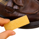 Conjunto de 10 borrachas de limpeza para sapatos de camurça 6,5 x 2 cm Bloco amarelo natural Cuidado de calçado Polimento Descontaminação Limpador de pele Bolsas Casacos 3