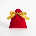 Conjunto de 10 sacos de veludo coloridos com cordão de 10×12 cm e fitas coloridas, sacos de presente para joias e pequenos objetos 4