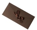 Conjunto de 10 unidades de envelopes coloridos com fecho de laço 22 × 10,8 cm envelopes de papel para cartas de felicitações e presentes em dinheiro 7