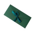 Conjunto de 10 unidades de envelopes coloridos com fecho de laço 22 × 10,8 cm envelopes de papel para cartas de felicitações e presentes em dinheiro 3