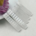 Conjunto de 10 varas de selenite naturais 50–60 mm Cristal bruto Pedra curativa Reiki Chakras Meditação Decoração em minerais 4