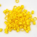 Conjunto de 100 anéis coloridos de 8 mm para as patas de aves Clipes plásticos para anilhagem de pombos, papagaios e aves de capoeira Identificadores para aves 8