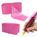 Conjunto de 100 unidades de capas de proteção descartáveis para cabos de máquinas de tatuagem 5 × 80 cm Coberturas higiénicas em polietileno Proteção contra contaminação 4