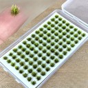 Conjunto de 104 pcs de tufos de relva estática Autocolante Paisagem de Modelismo Miniaturas de Arbustos Diorama de Fantasia 9