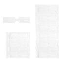 Conjunto de 120 unidades de pensos em forma de borboleta 1x4,5 cm Pensos elásticos estéreis para feridas Sem látex Antibacterianos à prova de água 4