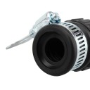 Conjunto de 2 adaptadores universais para torneiras com braçadeira metálica Conexões rápidas de plástico para mangueiras de jardim e rega 6