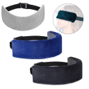 Conjunto de 2 almofadas de viagem para o pescoço 29x8 cm com correia ajustável Apoio de cabeça Almofada de viagem para carro Avião Comboios 1