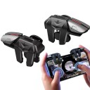 Conjunto de 2 pcs de gatilhos de jogo G21 para telemóvel com 6 dedos para PUBG e outros jogos de tiro, universal para Android e iOS 1