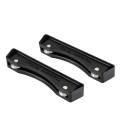 Conjunto de 2 suportes para rolo de filamento 165 × 30,6 × 23,9 mm com rolamentos e base antiderrapante Suporte estável para impressão 3D em materiais 3