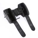 Conjunto de 2 unidades de malas laterais para motocicleta 44,9×21,8×31,7 cm malas de PU para baixo do assento Caixas de armazenamento de viagem 3