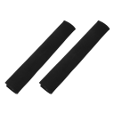 Conjunto de 2 unidades de protetores de neoprene para corrente de bicicleta 22 x 11 cm Proteção resistente contra arranhões e sujidade Fixação fácil com velcro 1