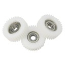 Conjunto de 3 engrenagens planetárias de 36 dentes para bicicleta com motor no cubo 38x8x12mm, rolamento em nylon, acessórios para bicicletas 4