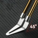 Conjunto de 3 peças de bicos para ferro de soldar com cabeça lisa e ângulo de 45 graus Bicos ajustáveis para reparações e ferramentas de soldadura 3