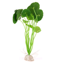 Conjunto de 3 plantas artificiais para aquário 22 cm Decoração não tóxica para peixes Decoração aquarística realista Ornamento em plástico Seguro para a água 2