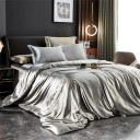 Conjunto de 4 pcs de roupa de cama King Size Capa de edredão 220 x 240 cm Lençol 230 x 250 cm 2x capa de almofada 48 x 74 cm Roupa 14