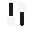 Conjunto de 5 fitas adesivas de nylon para organização de cabos reutilizáveis com velcro 4