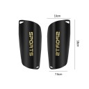 Conjunto de 5 peças de treino de futebol para homens e mulheres, meias altas 39-45 EUR, protecções de canela, ligaduras, cobertura para os pés, saco 6