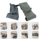 Conjunto de 5 unidades de bandagens traumatológicas médicas 10,5x162 cm Curativo de emergência estéril com almofada e anel de fixação Primeiros 4