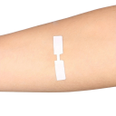 Conjunto de 5 unidades de pensos adesivos para feridas 45 x 10 mm Primeiros socorros descartáveis Fita adesiva para pequenos ferimentos Feridas cortantes e lacerações 2