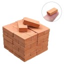 Conjunto de 50 unidades de mini tijolos Tijolos mini realistas para modelos e construções criativas Tijolos detalhados para trabalhos manuais em casa 1