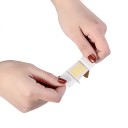 Conjunto de 50 unidades de pensos médicos castanhos 22 x 72 mm Pensos estéreis para feridas Pensos respiráveis e hipoalergénicos de primeiros socorros 3