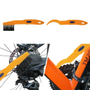 Conjunto de 6 pcs de limpadores de corrente e transmissão de bicicletas Escovas para pinhões e pneus Para bicicletas de montanha, estrada, urbanas e dobráveis 2