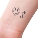 Conjunto de 77 autocolantes de tatuagens com sumo de ervas fresco Tatuagem semi-permanente à prova de água Padrões descartáveis e adoráveis 2