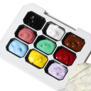 Conjunto de 9 cores de géis de pintura em degradê para unhas UV LED Géis de transição para ombré padrões detalhados DIY e design de salão 4