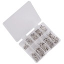 Conjunto de anzóis de pesca 100 pcs 8