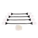 Conjunto de autocolantes para o rosto com cordão para lifting da pele 20 unidades Fita invisível para o rosto Reforço de contornos Lifting sem cirurgia 3