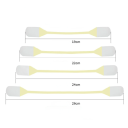 Conjunto de autocolantes para o rosto com cordão para lifting da pele 20 unidades Fita invisível para o rosto Reforço de contornos Lifting sem cirurgia 2