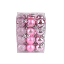 Conjunto de bolas de Natal 24 unid 5