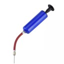 Conjunto de bombas manuais para bolas 16 x 3,4 cm Bombas portáteis de plástico com mangueira Ferramentas de insuflação para bolas desportivas 6