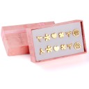 Conjunto de brincos de pressão para mulher 9