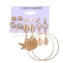 Conjunto de brincos femininos 10