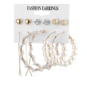 Conjunto de brincos femininos 12