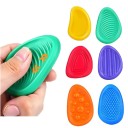 Conjunto de brinquedos anti-stress de silicone 6 pcs ferramentas de relaxamento de várias texturas 4–7 cm para alívio do stress 2