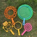 Conjunto de brinquedos para soprar bolhas de sabão 6 peças com várias formas para diversão infantil ao ar livre colorido 1