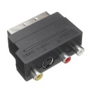 Conjunto de cabo HDMI para 3x RCA e redução SCART Comprimento do cabo 1,5 m Redução com entradas RCA e S-Video Interruptor de entrada e saída Plástico 4