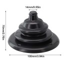 Conjunto de cabos 100 mm 100×70×14 mm preto para aparelhagem náutica de controlo de mudança de aceleração bucha 4'' acessórios universais 4
