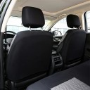 Conjunto de capas de assento para 5 lugares Design de pneu com borboleta Capas protetoras para bancos de automóvel Poliéster Padrão estiloso Fácil manutenção Corte universal 5