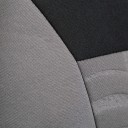 Conjunto de capas de assento para bancos da frente 2 pcs Design de pneu com borboleta Capas protetoras para bancos de automóvel Poliéster Padrão estiloso Fácil manutenção 6