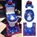 Conjunto de casa de banho de Natal 3 pcs 1